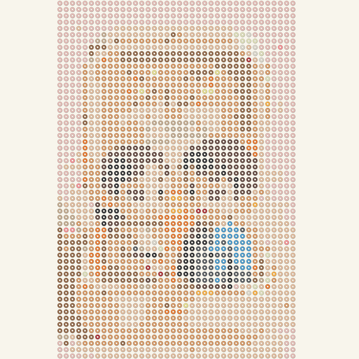 Collectible couple bead Pattern